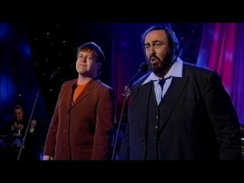 Elton John & Luciano Pavarotti - Live Like Horses - The National Lottery Live 1996