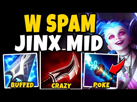 ZAP! ARMOR PEN JINX MID! BUFFED MURAMANA MAKES THIS BUILD NUTS! - League of Legends