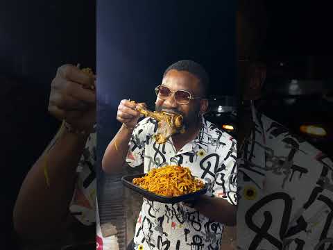 I lowkey think this is the most popular street food spot in Abuja #food