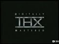 THX Digitally Mastered 2000 Company Logo VHS Capture High Tone 1