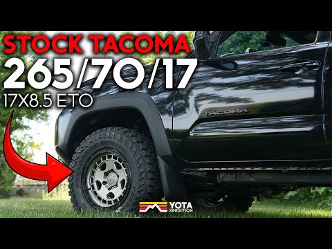 Looking For New Wheels And Tires For Your Stock Tacoma?