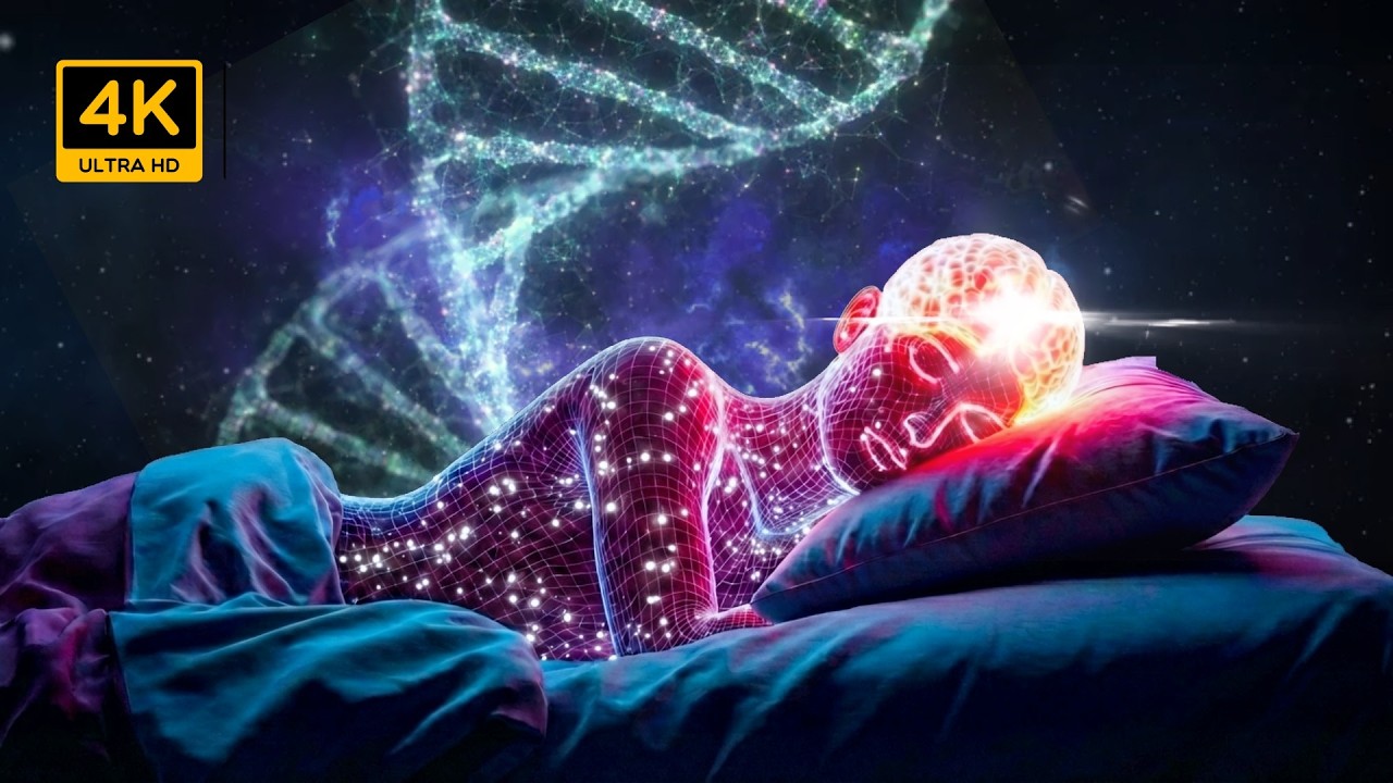 432Hz + 528Hz + 741Hz | Heal All Damage in The Body and Mind, Brain Massage While You Sleep