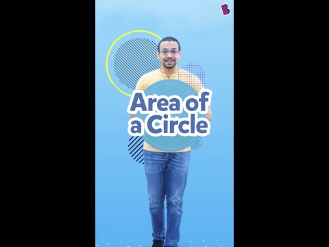 Easy Way To Find The Area Of A Circle! #Shorts