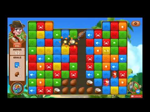 Lost Island Blast Adventure Level 834 NO BOOSTERS - A S GAMING