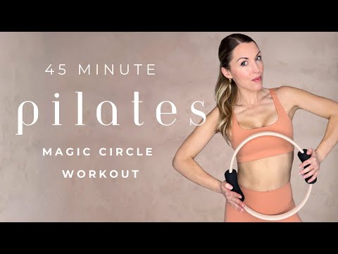 45-Min Full-Body Pilates Workout with Magic Circle (Pilates Ring) | Sculpt, Tone & Strengthen