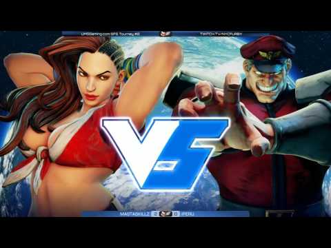 SF5 @ UMGGaming #2 - iPeru (Laura) vs MASTASKILLZ (M. Bison) [720p/60fps]