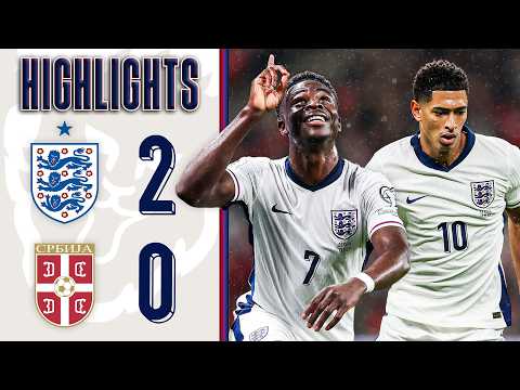 Saka & Eze Star At Wembley! | England 2-0 Serbia | World Cup Qualifiers | Highlights