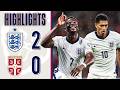 Saka Eze Star At Wembley England 2 0 Serbia World Cup Qualifiers Highlights