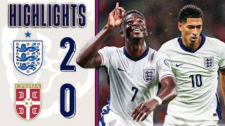 Highlights Inggris Vs Serbia (2-0) di Kualifikasi Piala Dunia 2026, Saka dan Eze Sama-sama 
