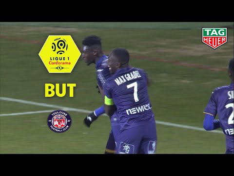 But Yaya SANOGO (41') / Nîmes Olympique - Toulouse FC (0-1)  (NIMES-TFC)/ 2018-19