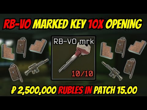 RB-VO Marked Key 10x Opening on Reserve - Escape From Tarkov
