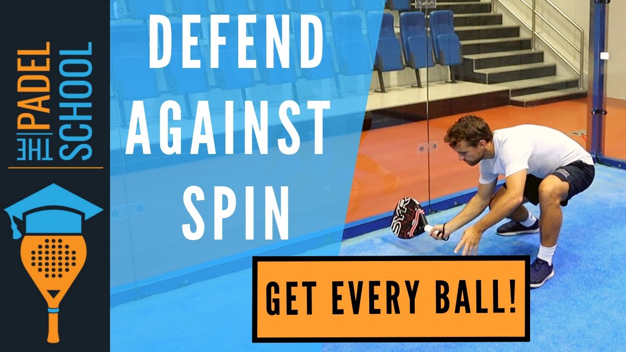 Defending slice off the glass: technique and footwork