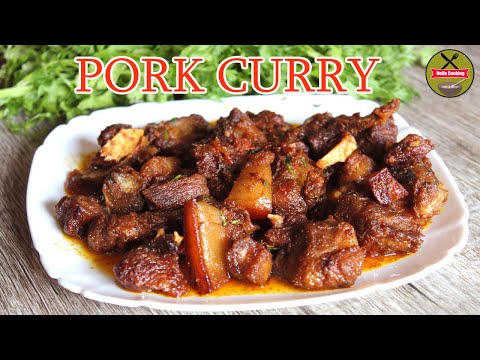 pork curry recipe || Nepali style || Easy & Quick|| HELLO COOKING