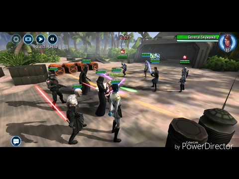 SWGOH Testing Traya vs R7 General Skywalker: Way more difficult than expected