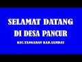 Profil Desa Pancur
