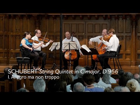 SCHUBERT String Quintet in C major, mvt 1 – ChamberFest Cleveland (2015)