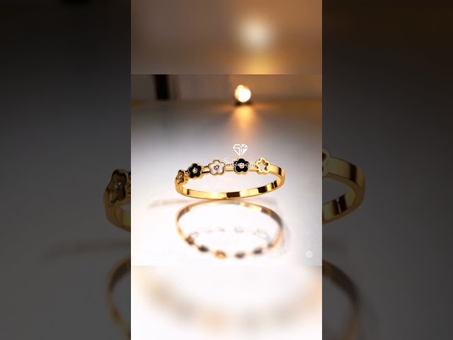 بنجره من الفضة الخالصة عيار 925 مطلي بالذهب