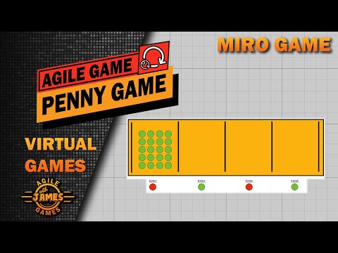 Virtual Coin Flip Game  - Agile Game - Miro