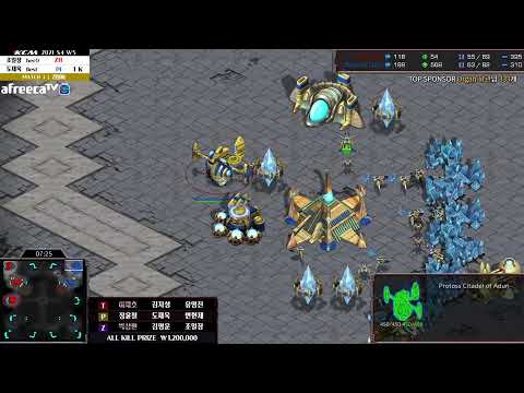 KCM Race Survival 2021 Season 4 Week 5 Set 3 | Starcraft Commentary | Map Revolver