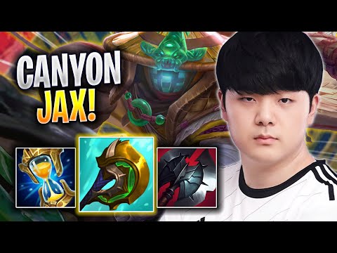 CANYON TRIES NEW META JAX JUNGLE! - DK Canyon Plays Jax JUNGLE vs Viego! | Season 2023