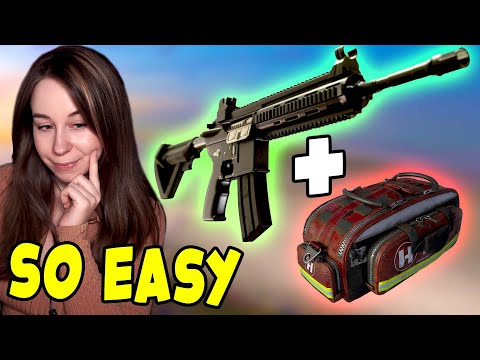 SUPER AGGRESSIVE GAMEPLAY WITH EMT + M4 COMBO 🥵🔥