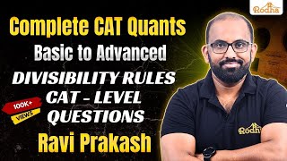 Divisibility Rules 4 | Number System for CAT 2026 | Ravi Prakash Rodha