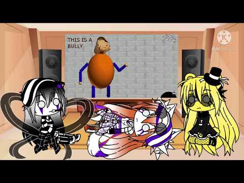 Golden Freddy, Lolbit, and Marionette reacts to Stickman vs Baldi’s Basics Education and Learning