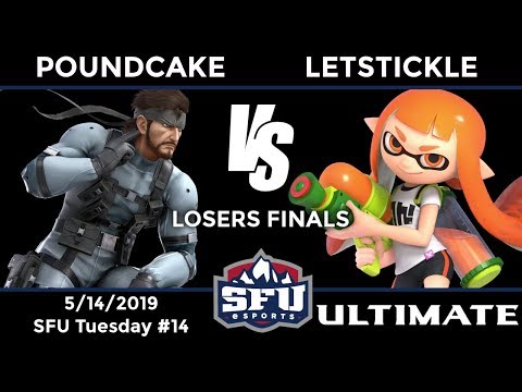SFU Ultimate #14: Losers Finals - Poundcake (Snake) vs LetsTickle (Inkling)