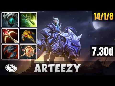 EG.Arteezy | Luna | EG vs THUNDERP | Dota 2 Pro Gameplay - Patche 7.30d