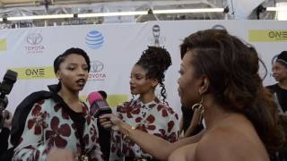 NAACP Image Awards Chloe and Halle