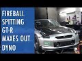 This GT R Puts Out Fireballs On The Dyno