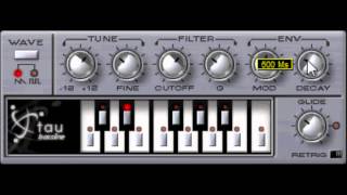 Video thumbnail for TAU BASSLINE v2.0.0  10th Anniversary Edition  by Muon Software by UPROAR 24
