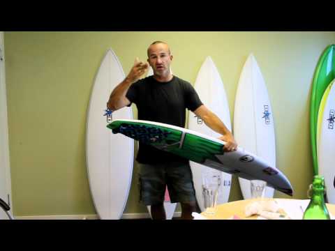 Mick Fanning model from DHD Surfboards