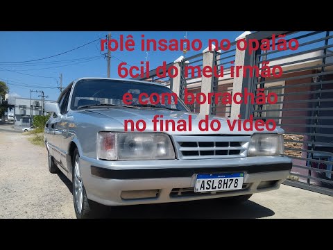 rolêzinho old school no opala do meu irmão 6cil. Diplomata e com borrachão ainda