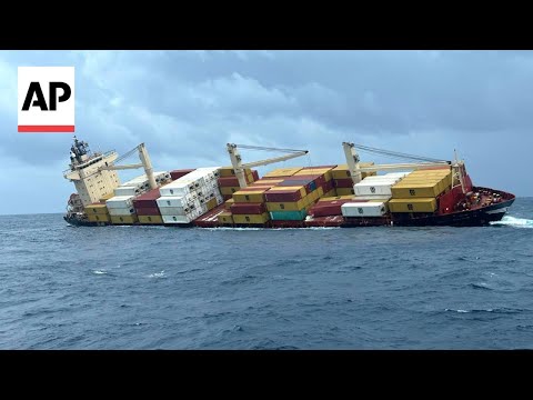 India's Kerala state on high alert as vessel with hazardous cargo sinks off its coast