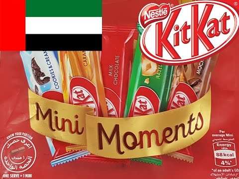 KIT KAT Mini Moments from DUBAI Edition - Taste Test
