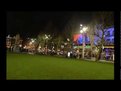 Time lapse video in Rembrandtplein, Amsterdam