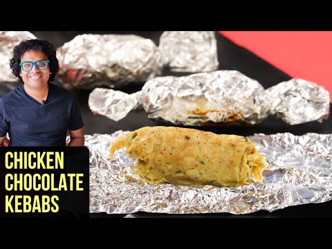 Chicken Chocolate Kebab | How To Make Kebabs In Foil Paper | Seekh Kebab Recipe By Varun Inamdar