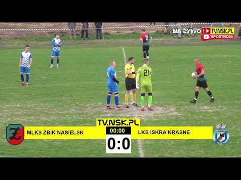 tv.nsk.pl [NA ŻYWO] MLKS Żbik Nasielsk - LKS Iskra Krasne 2:1 (1:1) 2021-04-21 g. 17:30