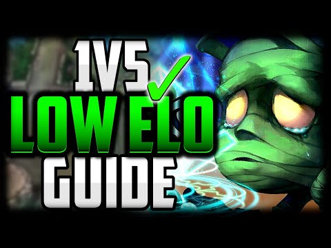 HOW TO CARRY YOURSELF OUT OF LOW ELO WITH AMUMU! | Amumu 1v5 Jungle Guide League of Legends
