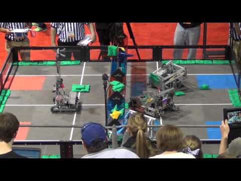 Vex World Championship 2013 Math Division Match 90 (Angle 1)