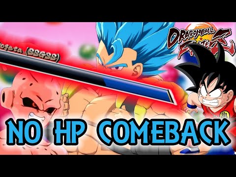 1 HP 1v3 with Gogeta!!! [HYPE WARNING] || DBFZ Matches ||