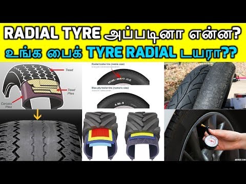 Comparision between bias and radial tyre