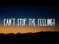 Justin Timberlake CAN T STOP THE FEELING Lyrics