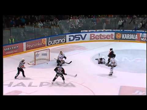 Jääkiekon Sm-Liiga JYP-Kärpät 2-1 8.10.2011 (Maalikooste)
