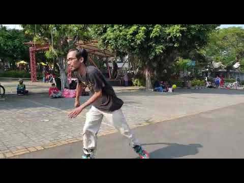 sepatu roda cilegon car free day kj(2)