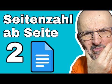 So geht: Google Dokumente Seitenzahl ab Seite 2