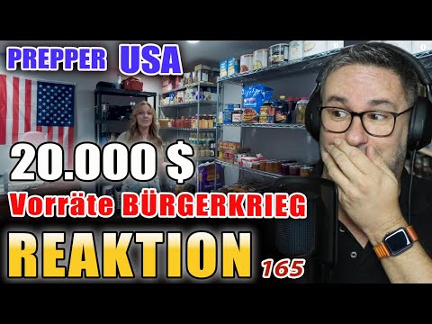 PREPPER USA - 20.000 Dollar Vorrat für Bürgerkrieg ? Was ist da los? Survival Pro reagiert F165
