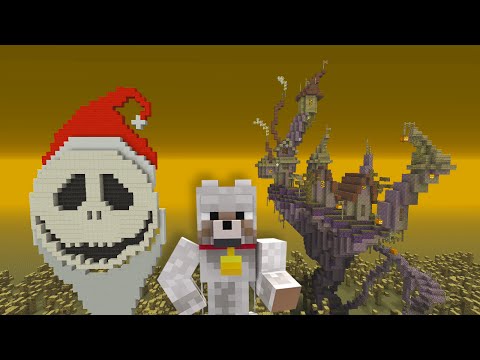 Minecraft Xbox Hide and Seek - Nightmare Before Christmas