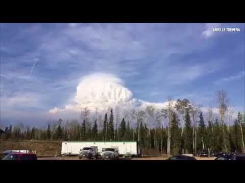 Fort McMurray timelapse clouds